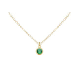 May Birthstone Necklace