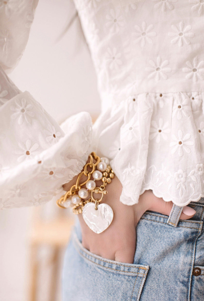 Heart On Your Sleeve Bracelet