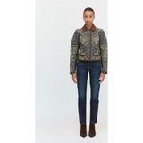 The Dax Jacket - Olive Equestrian Scarf