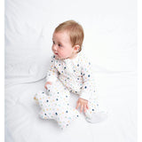 Tiny Drops Zip-up Baby Bodysuit