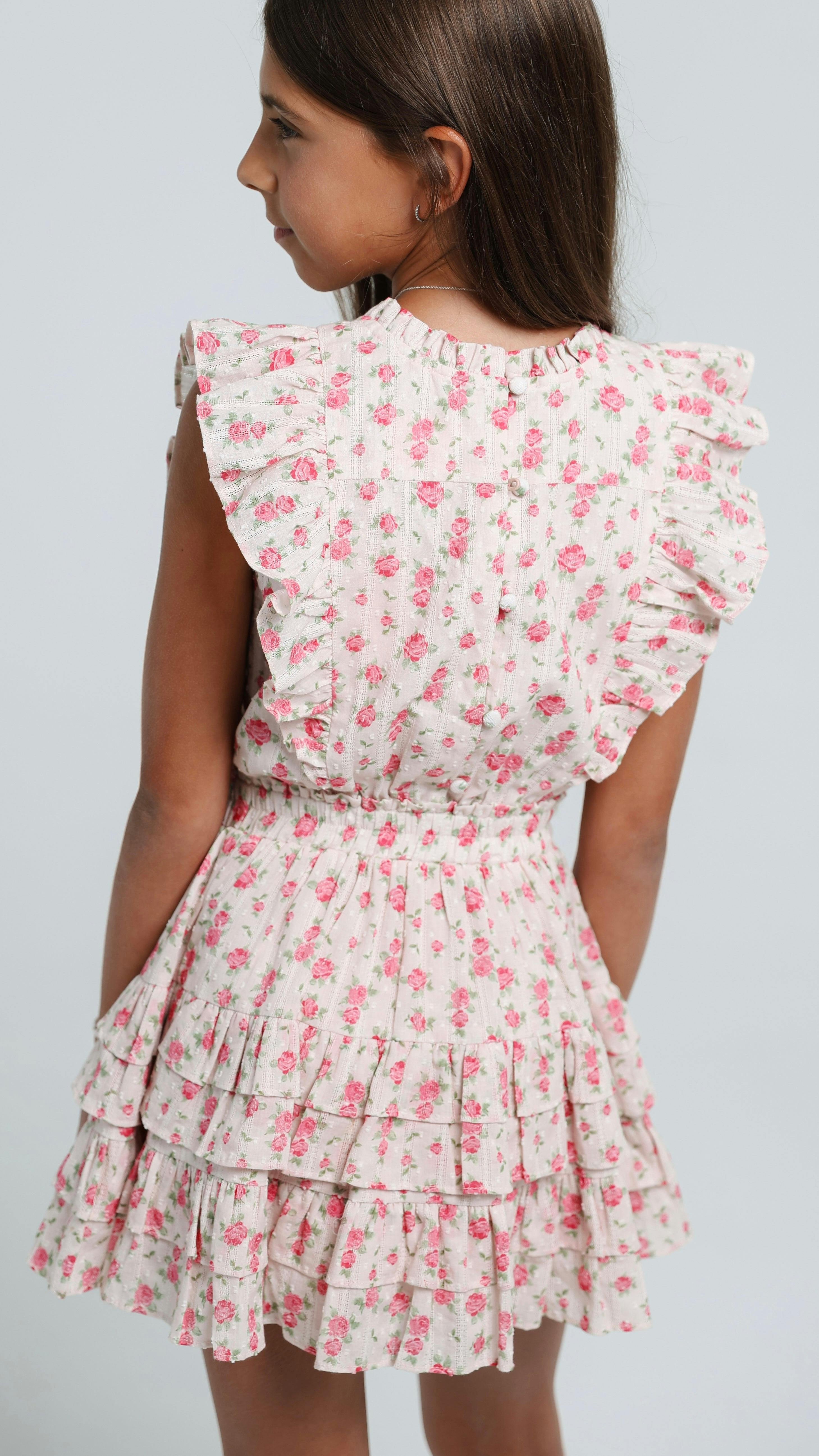 Gustavia Dress in Petite Rose