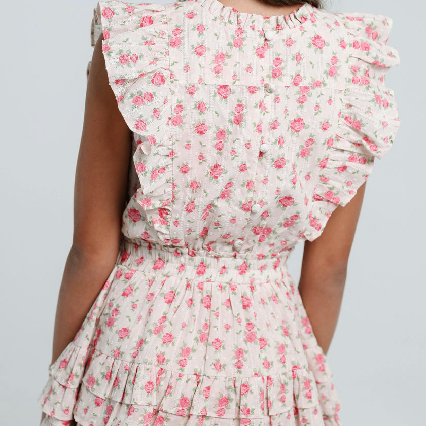 Gustavia Dress in Petite Rose
