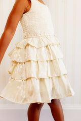Mini Aiden Dress in Cream