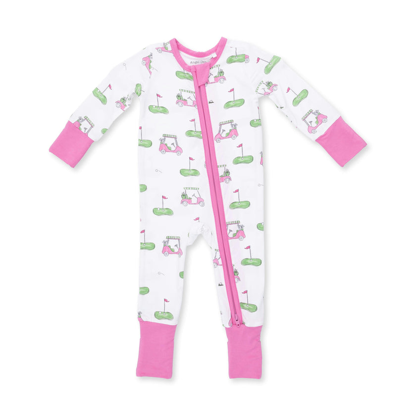 Golf Carts Pink - Convertible Romper
