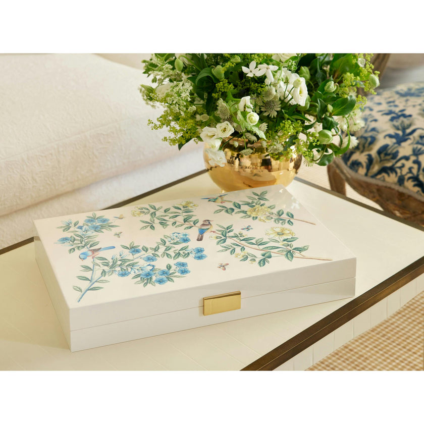 Aerin X Gracie Lacquer Backgammon Set