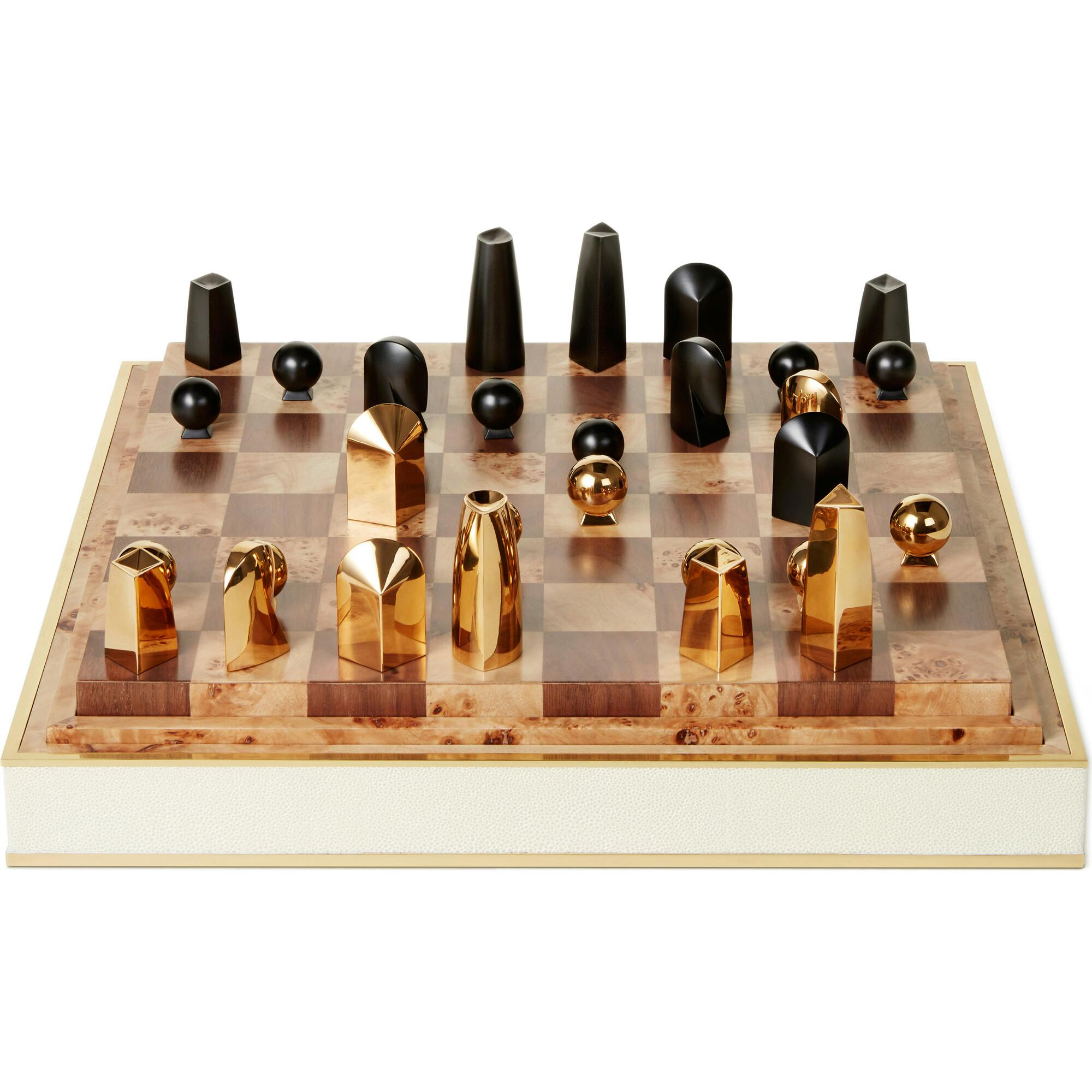 Shagreen Chess Set