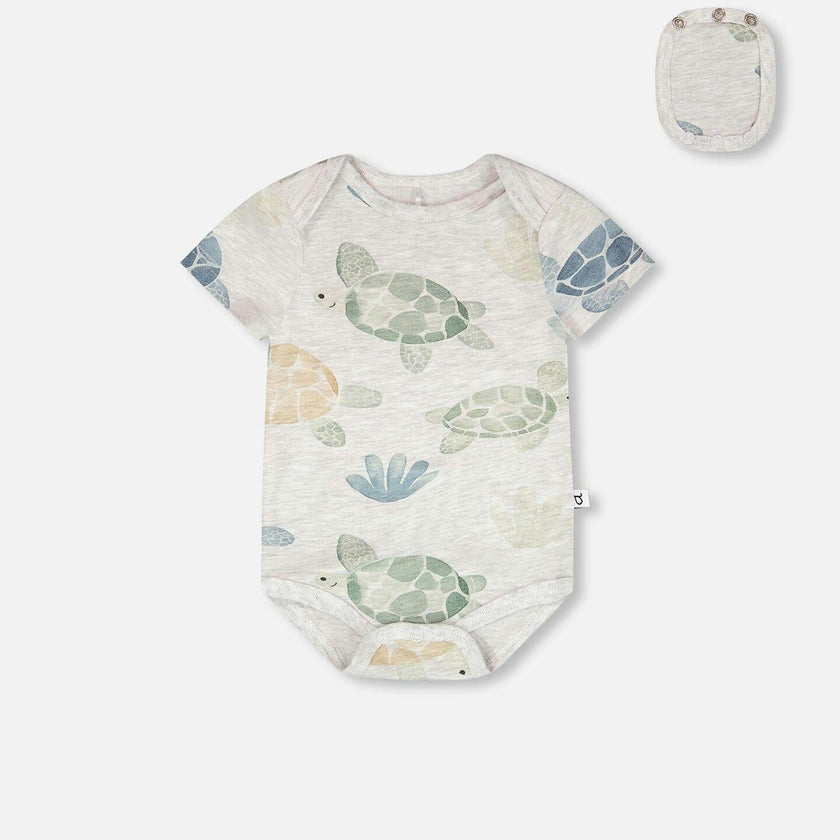 3 Pack Evolutive Organic Cotton Jersey Onesies