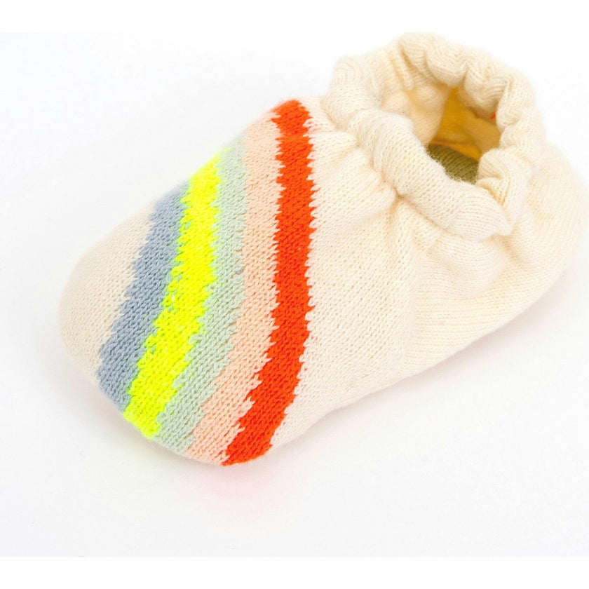 Rainbow Baby Booties