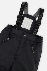 Two Piece Play Snowsuit Black With Black Pants