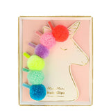 Pompom Hair Clips