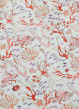 Delphine Dress - Rosy Coral Reef
