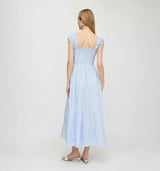 The Stella Nap Dress - Blue/White Stripe