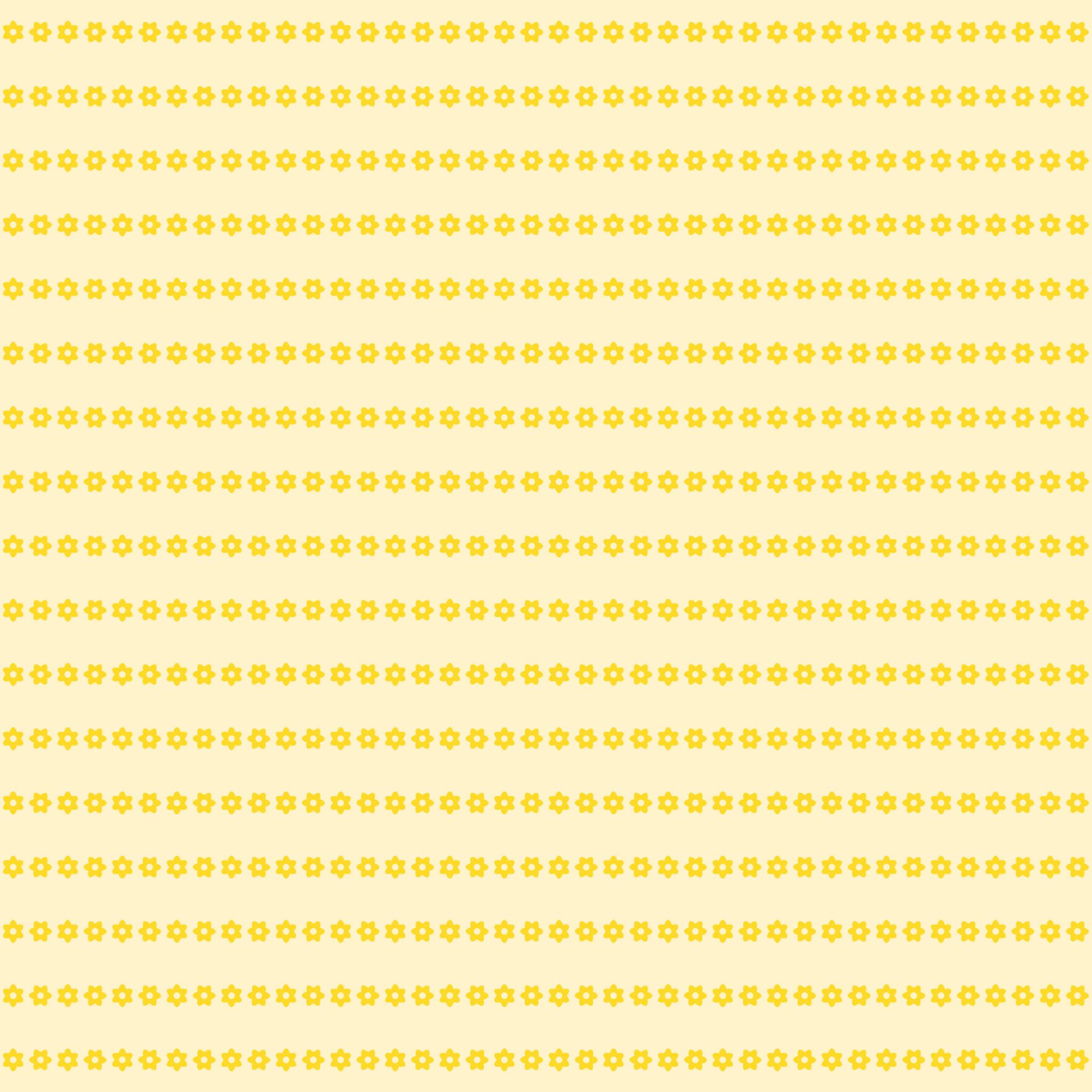 Eyelet Lace Tank in Yellow Floral Stripe