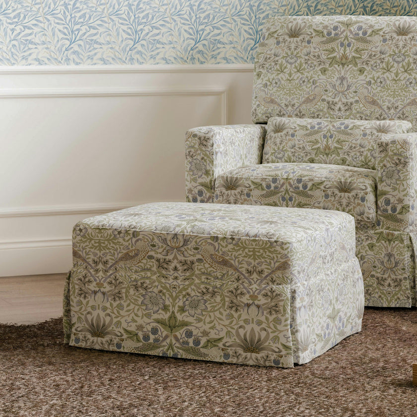 Namesake Morris & Co. x Namesake Crawford Gliding Ottoman