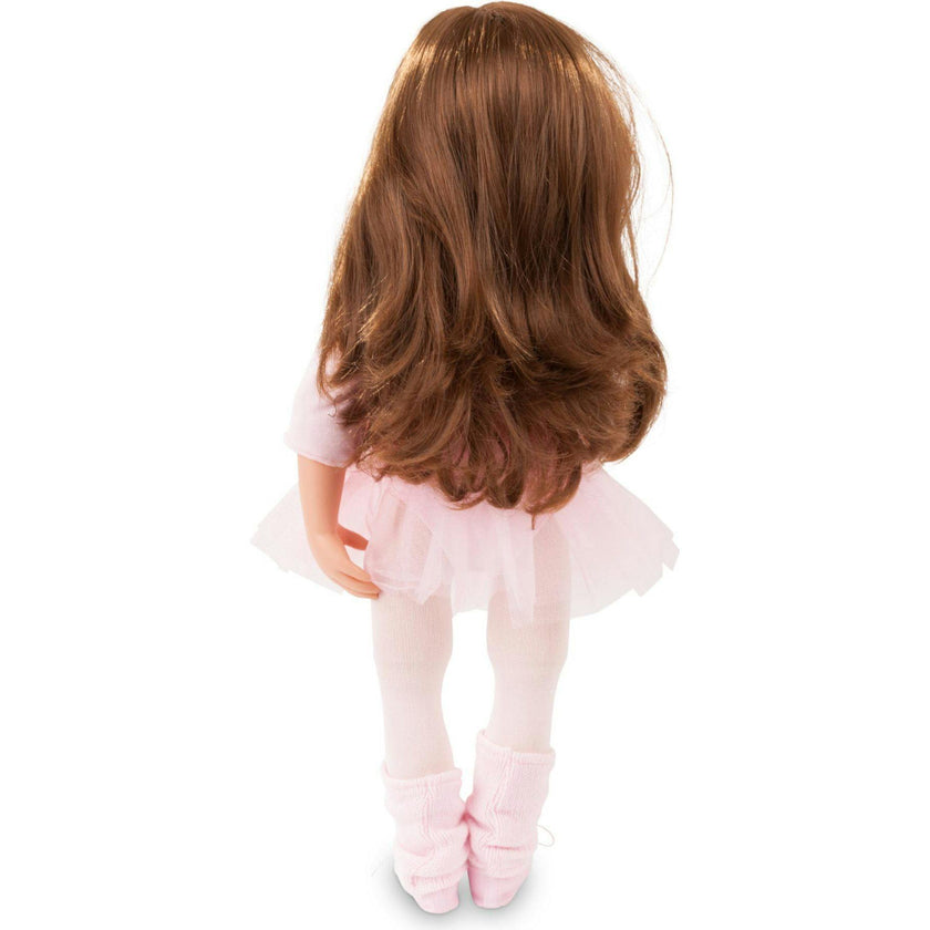 Sophie Happy Kidz Ballet 19.5" Poseable Multi-Jointed Brunette Doll with Brown Eyes