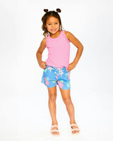 Crinkle Jersey Shorts