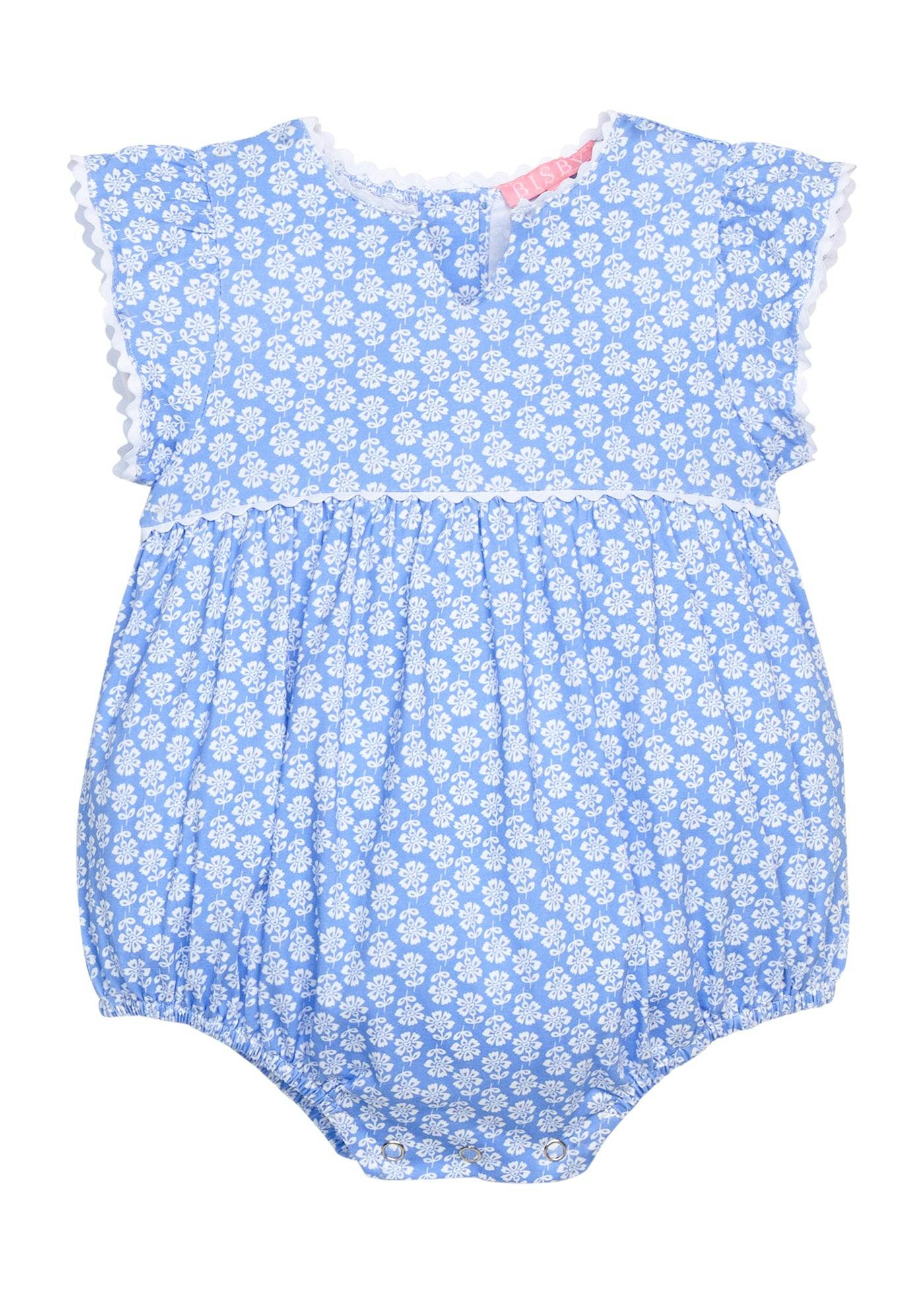 Positano Bubble - Periwinkle Block Print