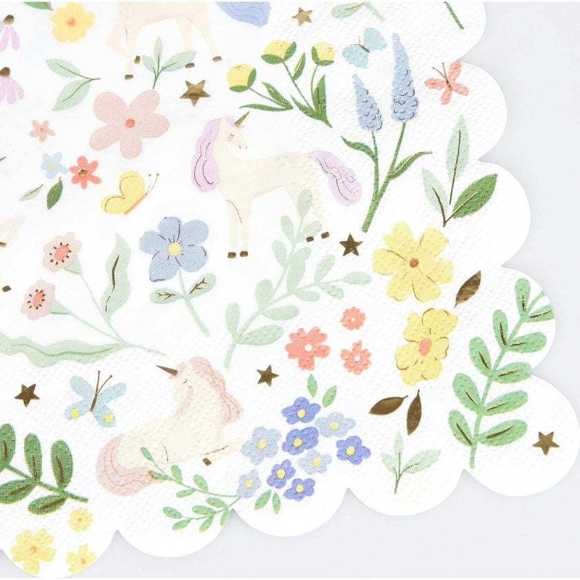 Meadow Unicorns Large Napkins