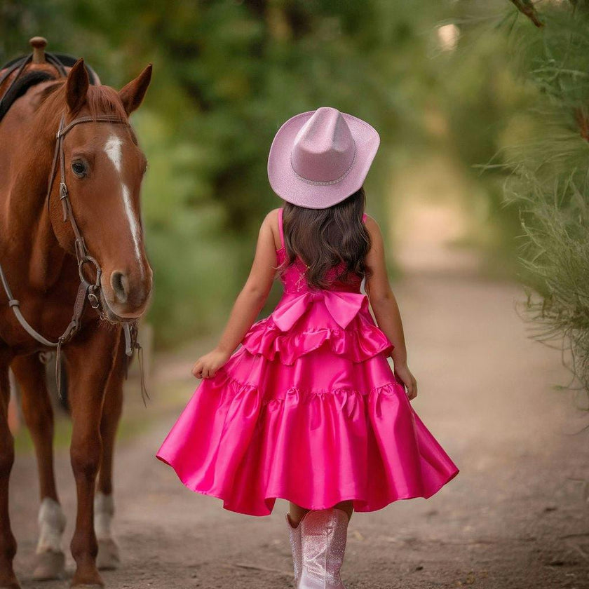 Wildflower Cowgirl Ruffle Dress