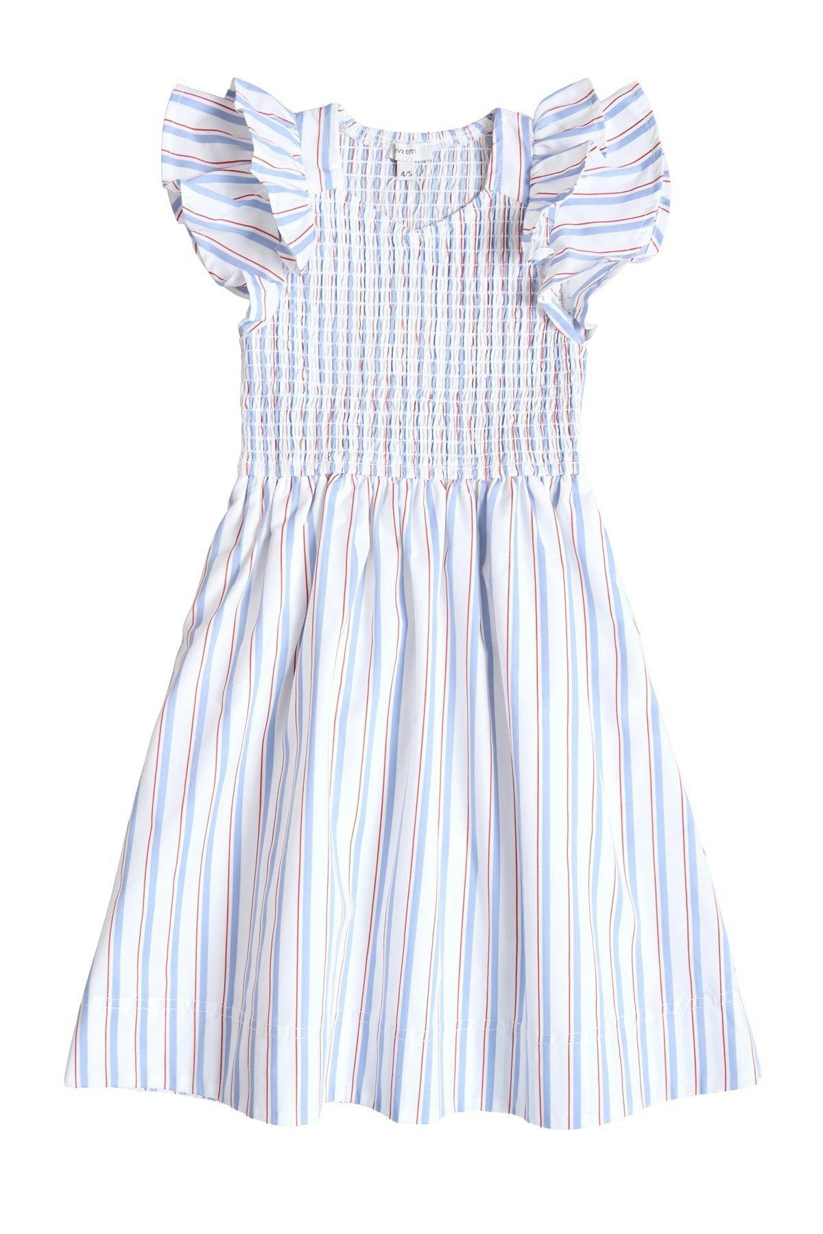 Mini Hattie Dress in Heritage Stripe