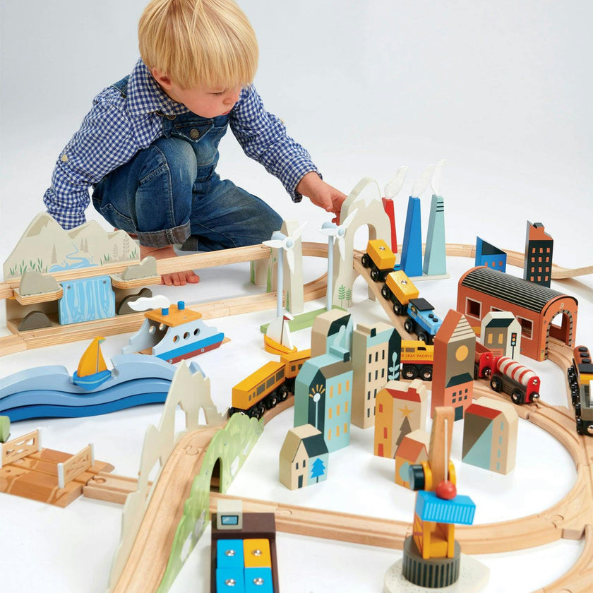 Mountain View Train Set