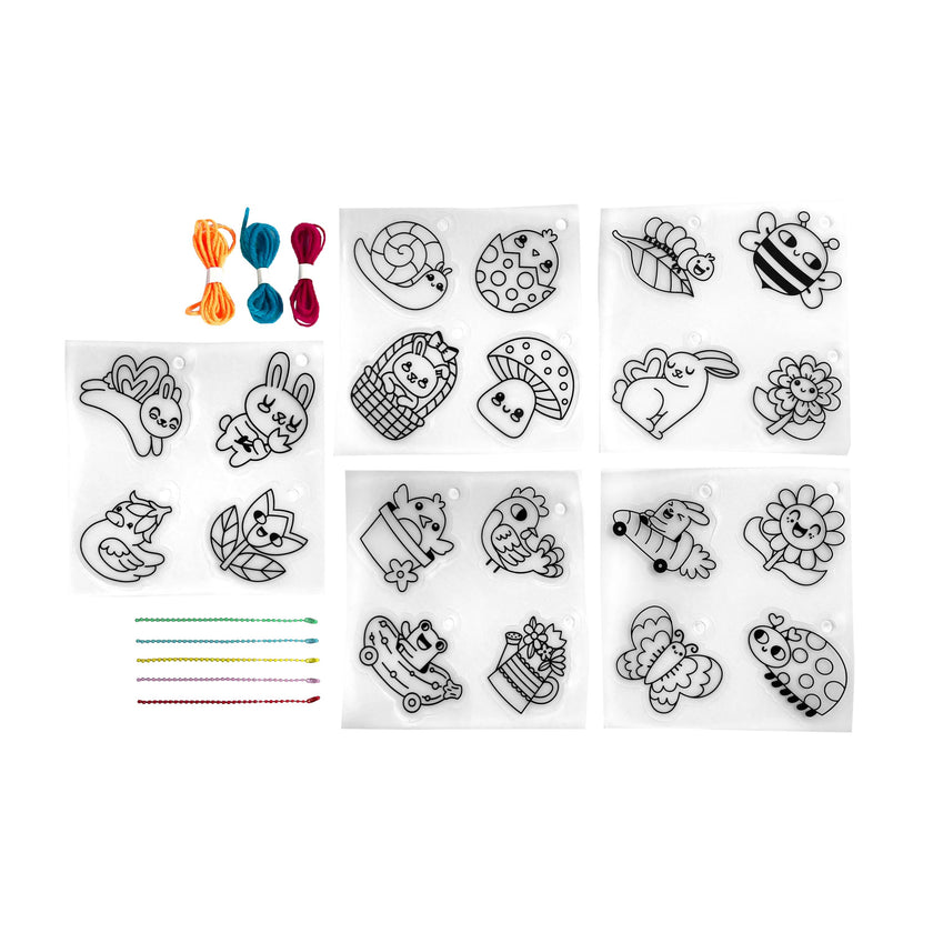 Shrink-its! DIY Shrink Art Kit - Garden Pals - 20 Charms