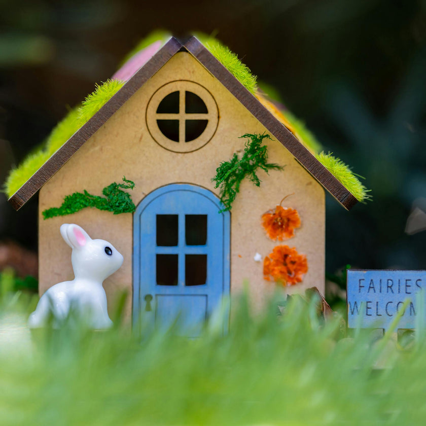 Fairy House + Garden