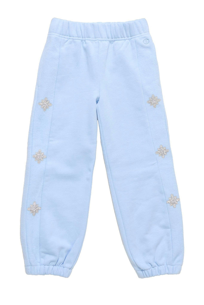 Mini Casey Jogger Sweatpants in Light Blue