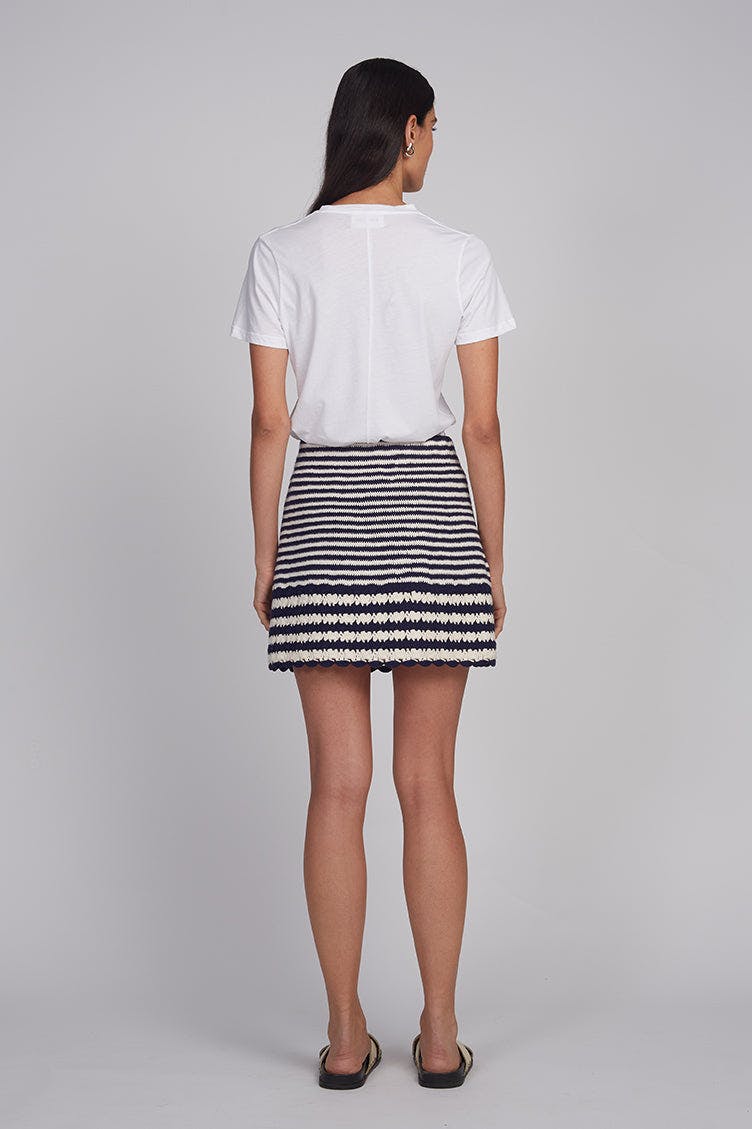 TATUM CROCHET MINI SKIRT