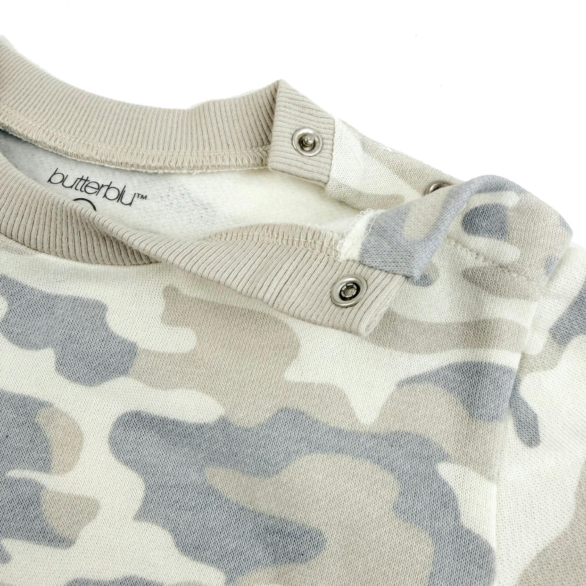 CREW 4-Piece Crew Neck Sweatshirt and Jogger Set