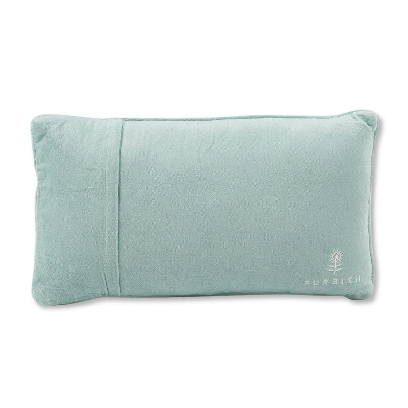 Where the People Aren't Needlepoint Pillow