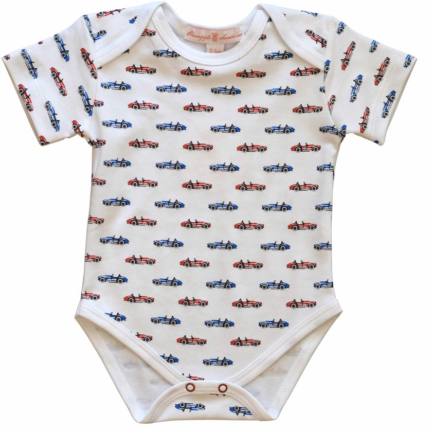 Red Cobra Car S/S Onesie