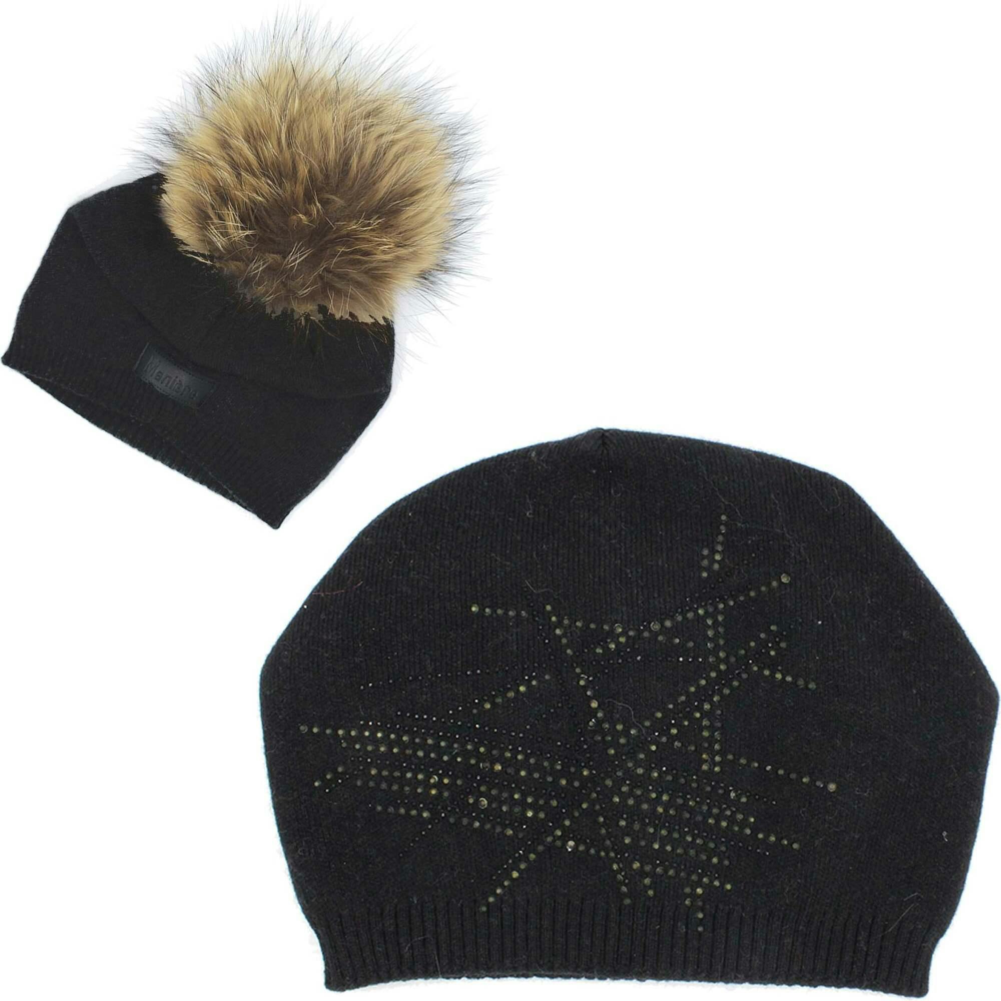 Slouch Embellished Beanie (Snap On Pom Sold Separately)