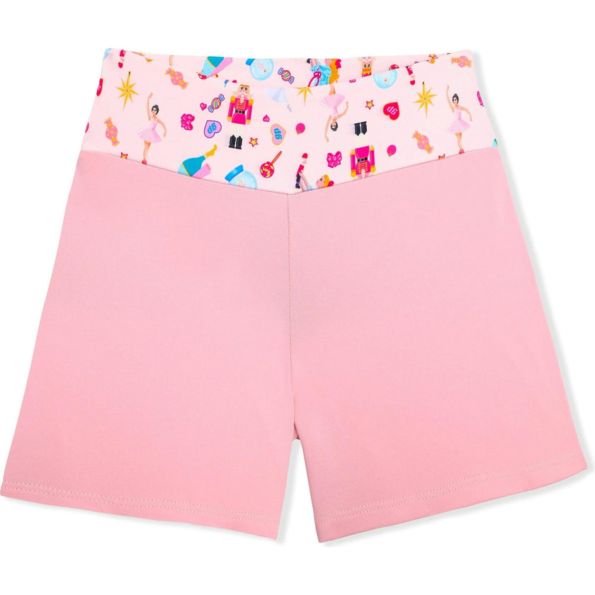 Ballet Pink Short With Nutcracker Waist, Pink