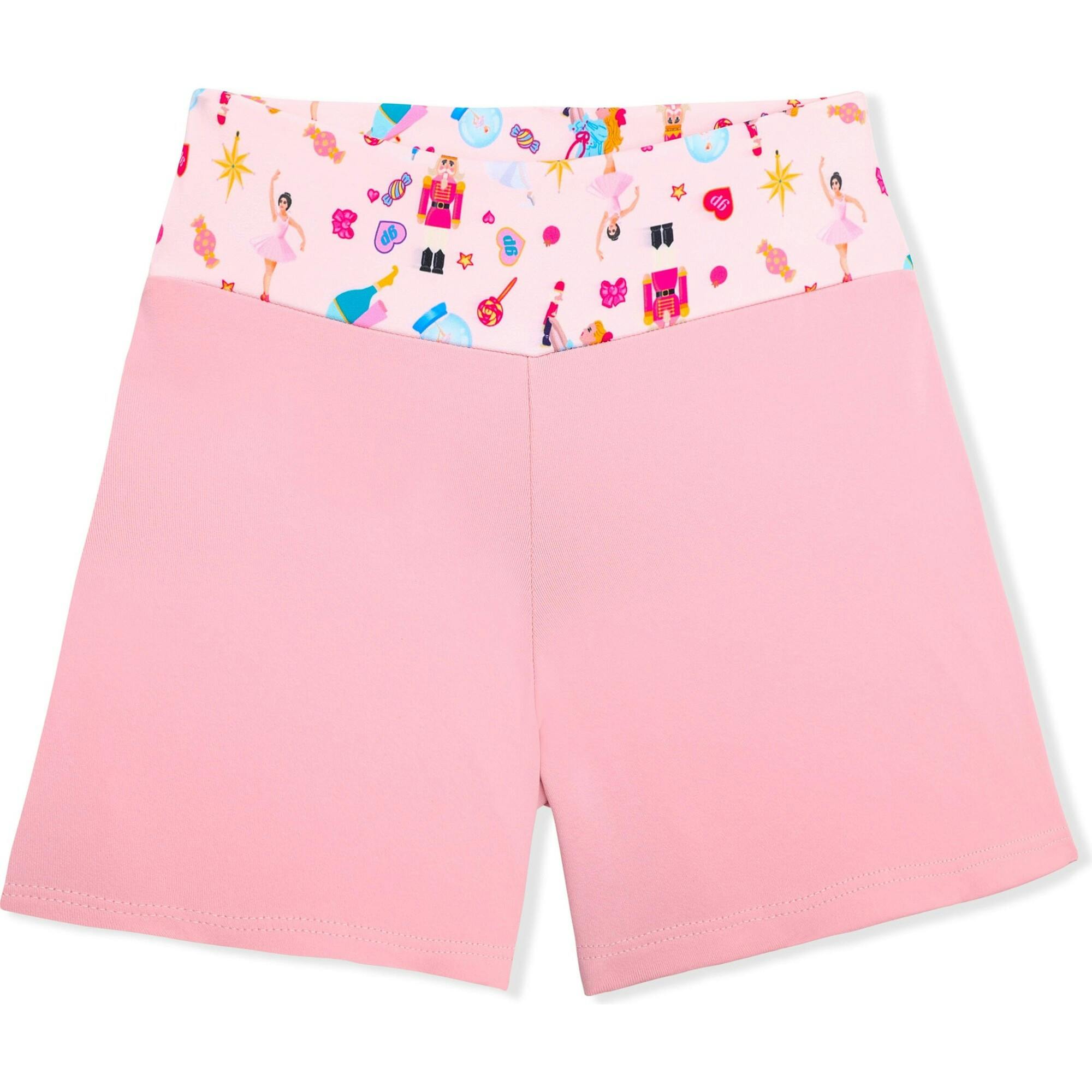 Ballet Pink Short With Nutcracker Waist, Pink