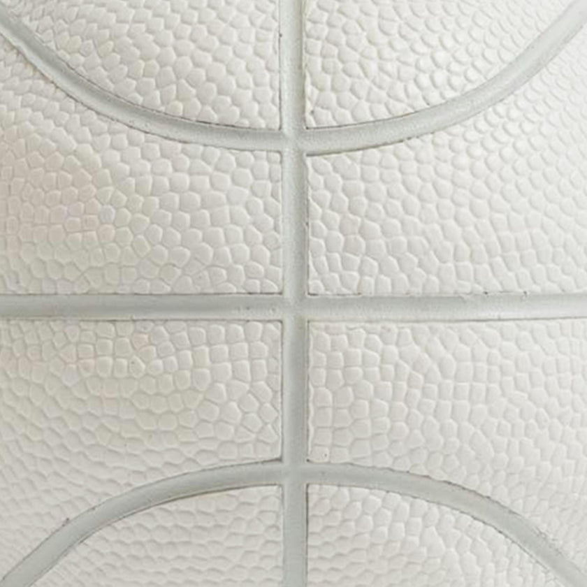 Mini White Worldwide Basketball