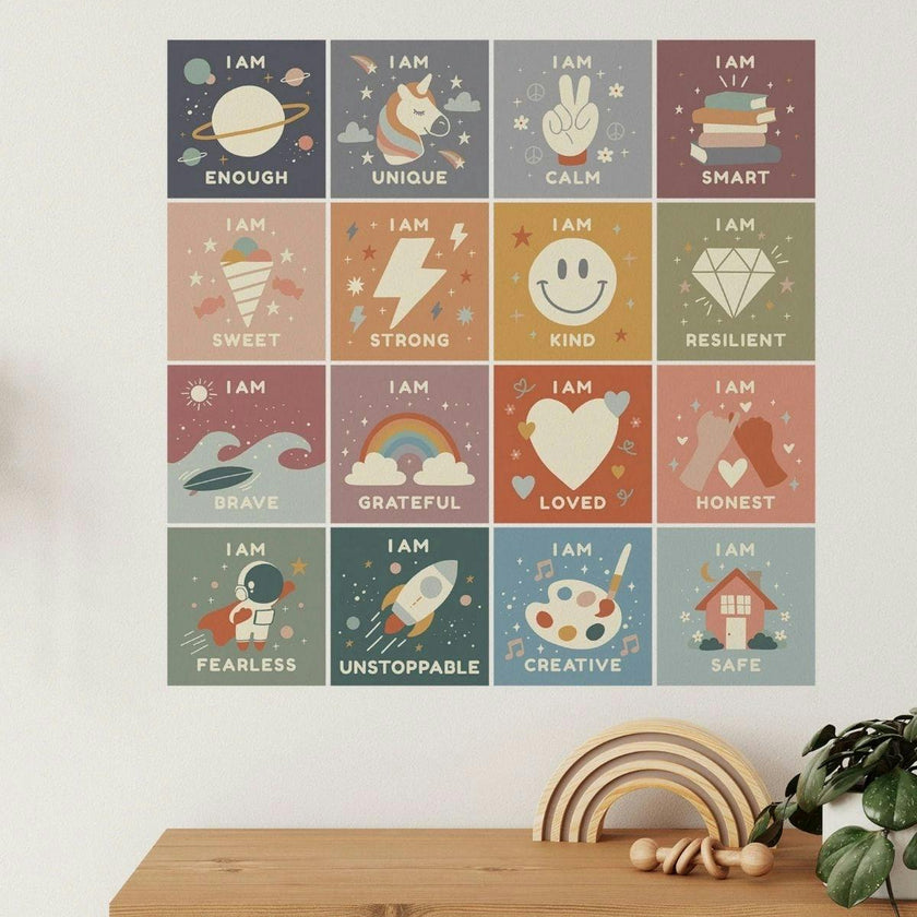 Peel & Stick Fabric Wall Stickers