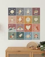 Peel & Stick Fabric Wall Stickers