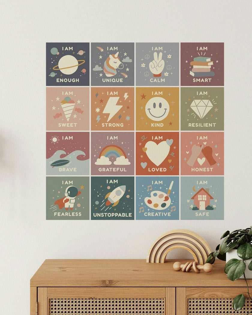 Peel & Stick Fabric Wall Stickers