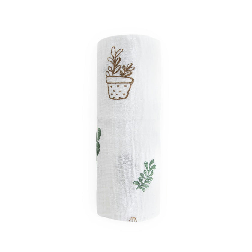 Cotton Muslin Swaddle Blanket - Prickle Pots