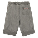 BONTON Soft Grey Embroidered Jade Baby Pants