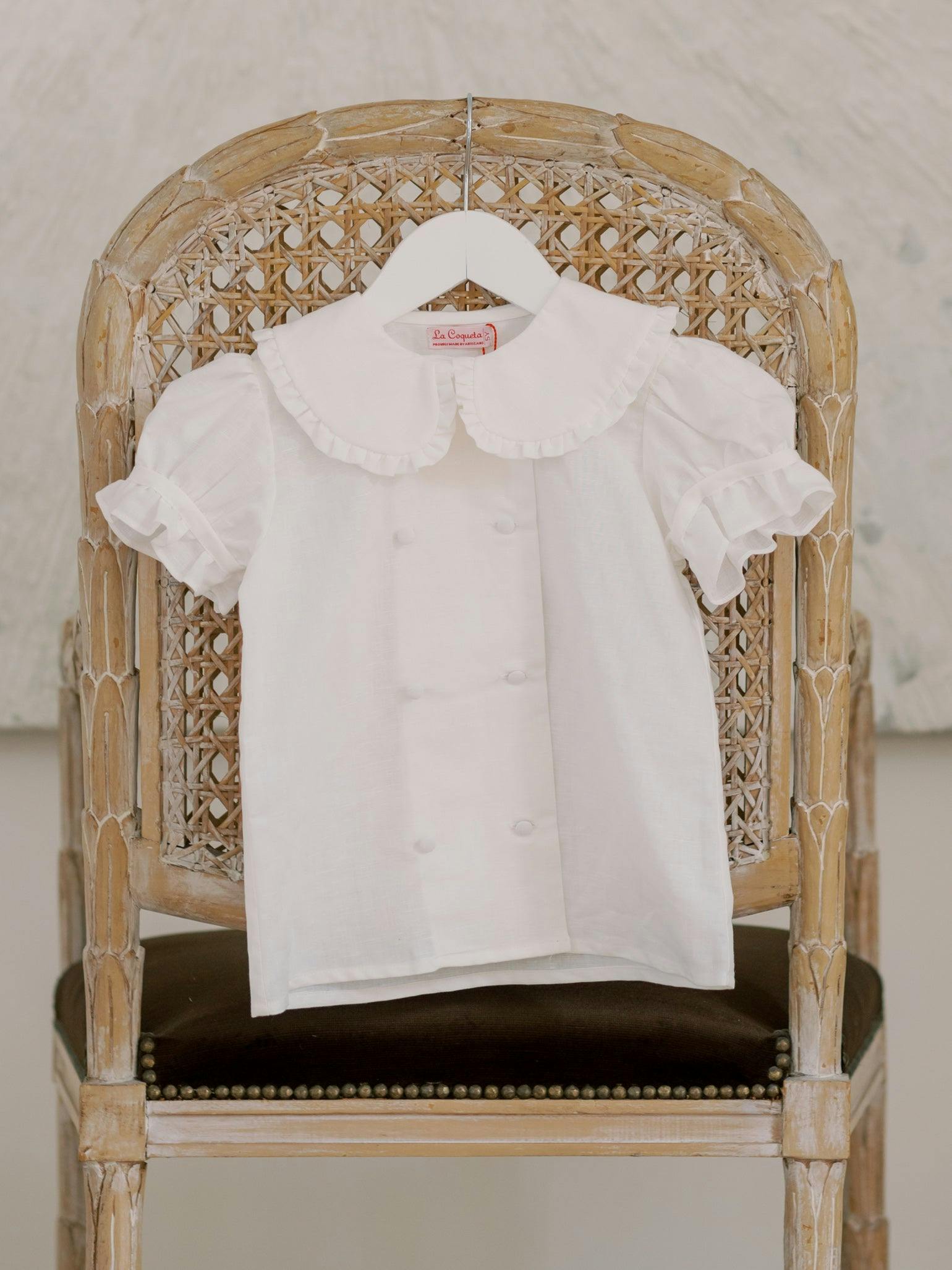 Ivory Petunia Ceremony Girl Shirt