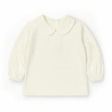 Ivory Long Sleeve Blouse