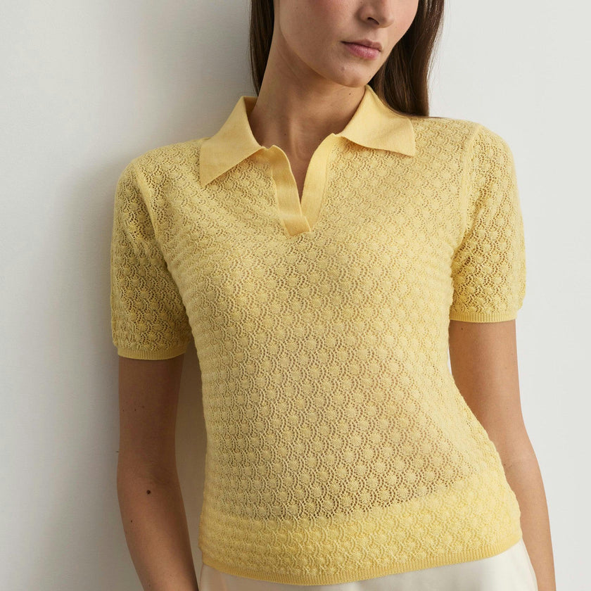 Camilla Pointelle Knit Top