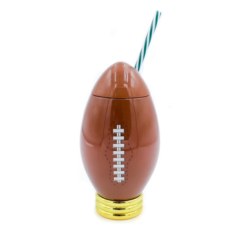 Football Novelty Sipper, 24oz