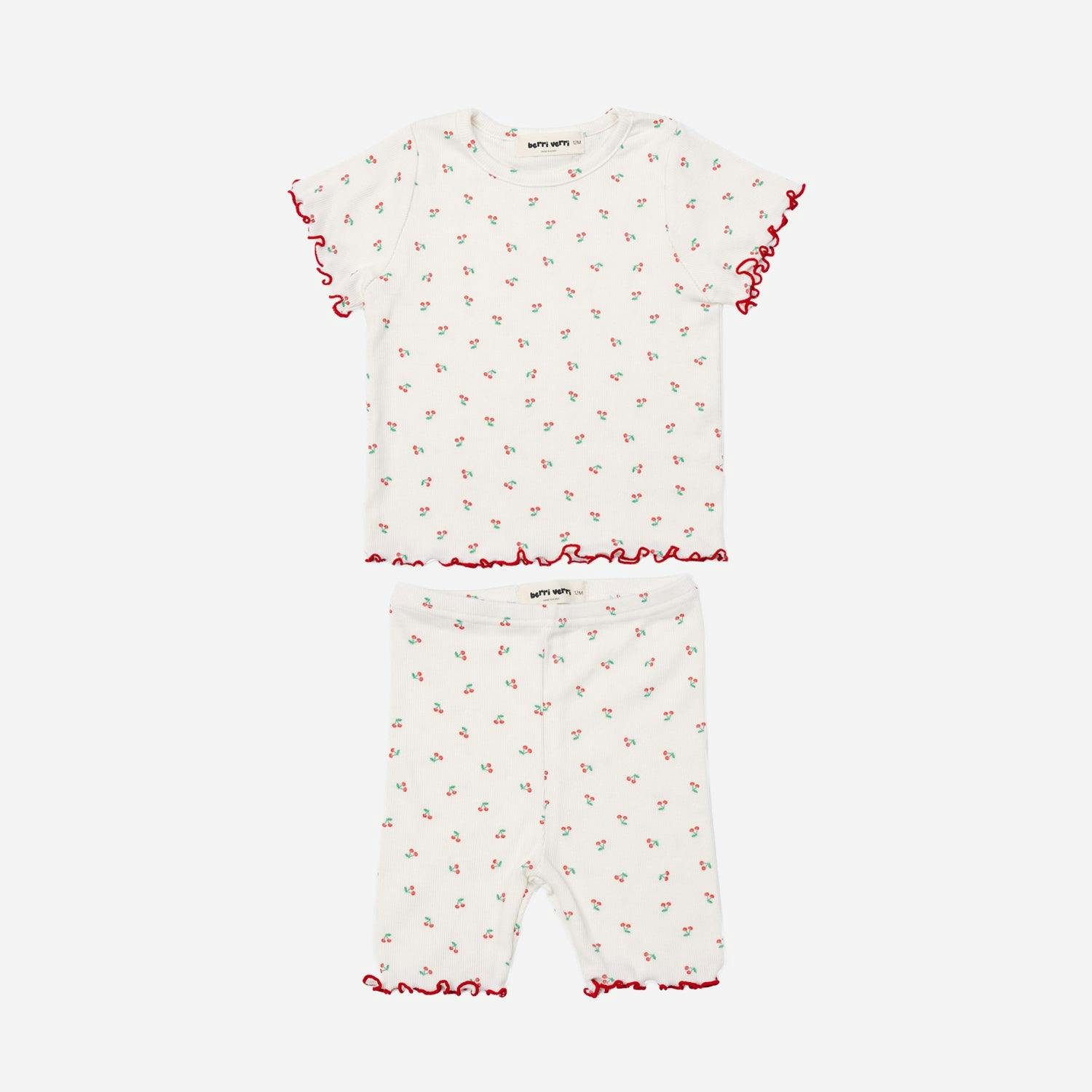 Berry Cotton PJ Set
