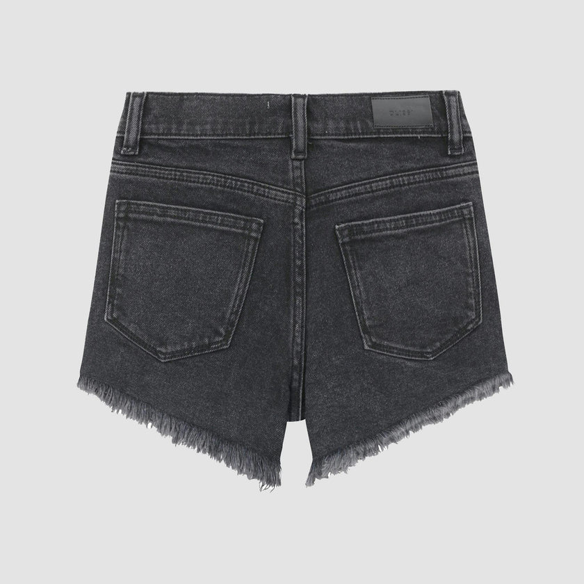 Lucy Jean Shorts High Rise Cut Off | Nightshade