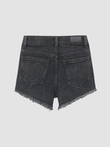 Lucy Jean Shorts High Rise Cut Off | Nightshade