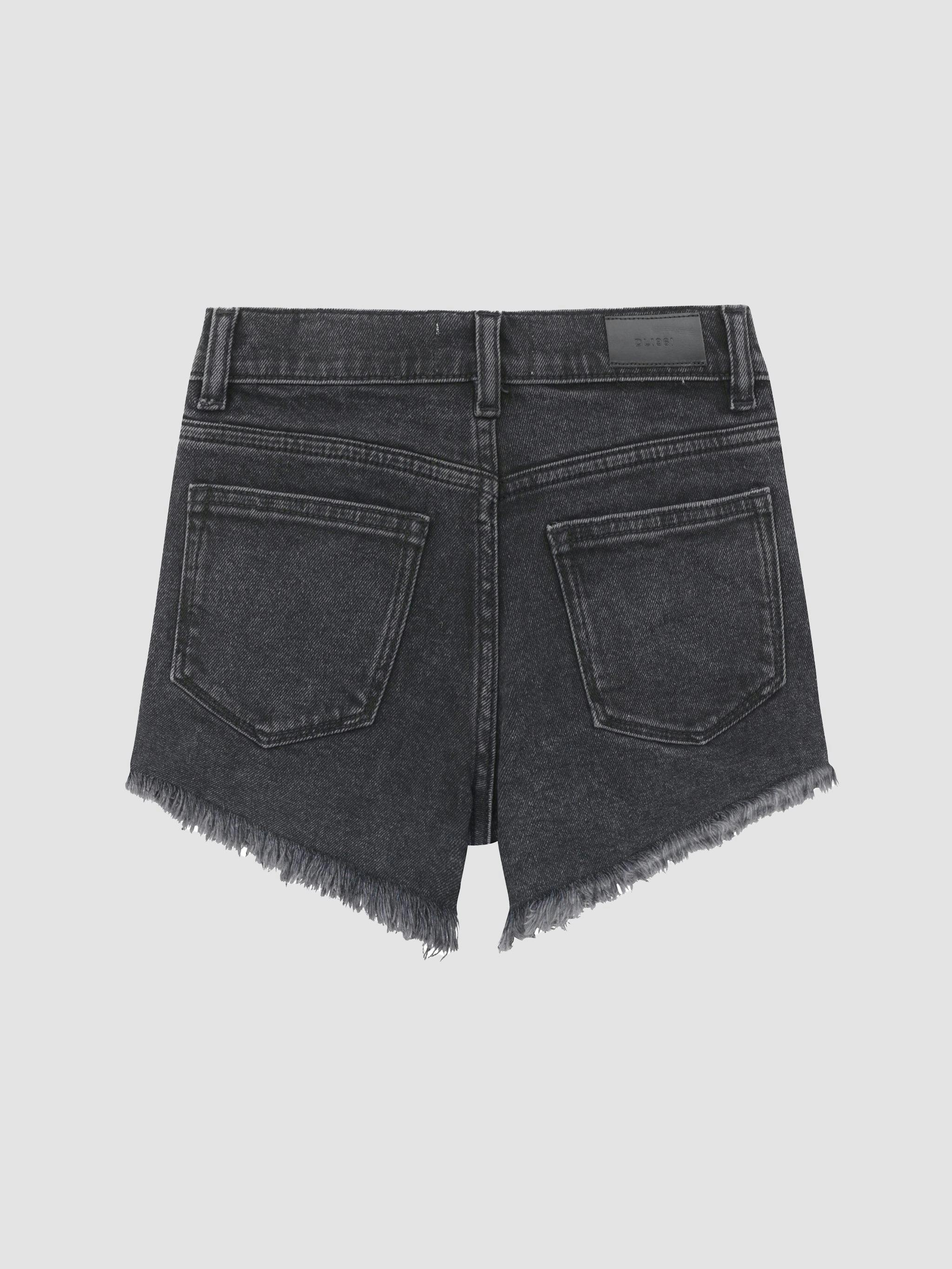 Lucy Jean Shorts High Rise Cut Off | Nightshade