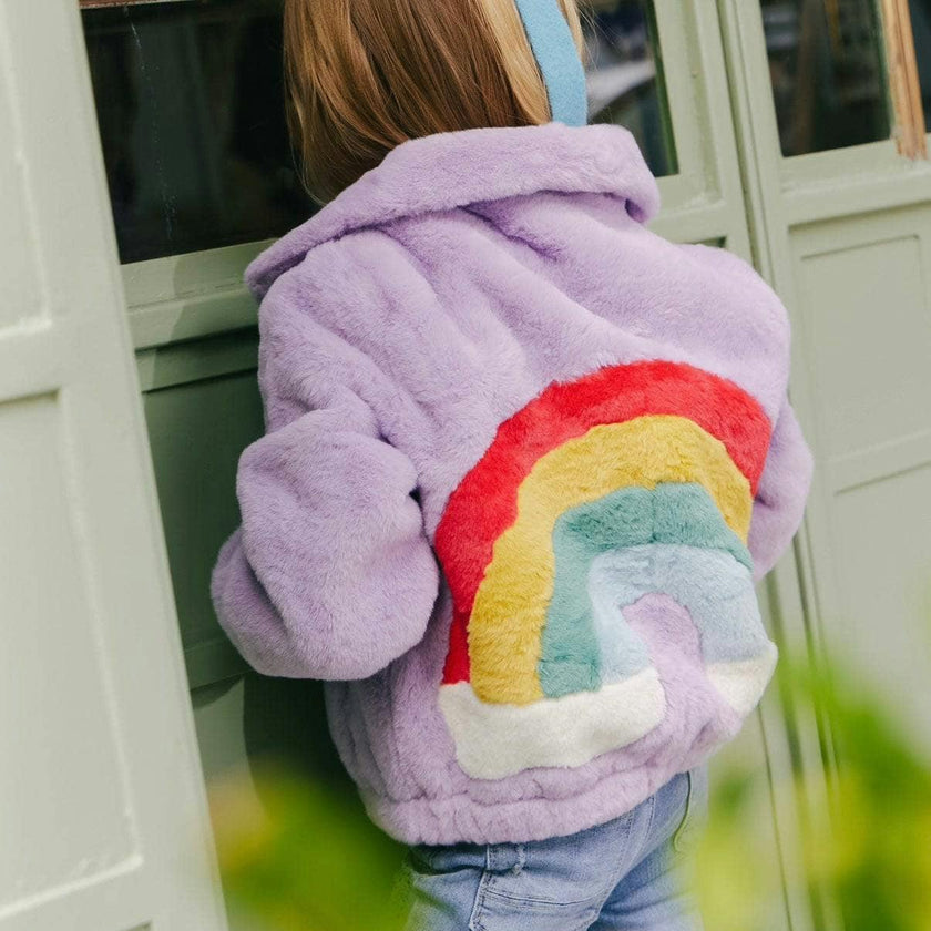 Lavender Sky Faux Fur